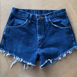Vintage Wrangler - Rustler denim shorts